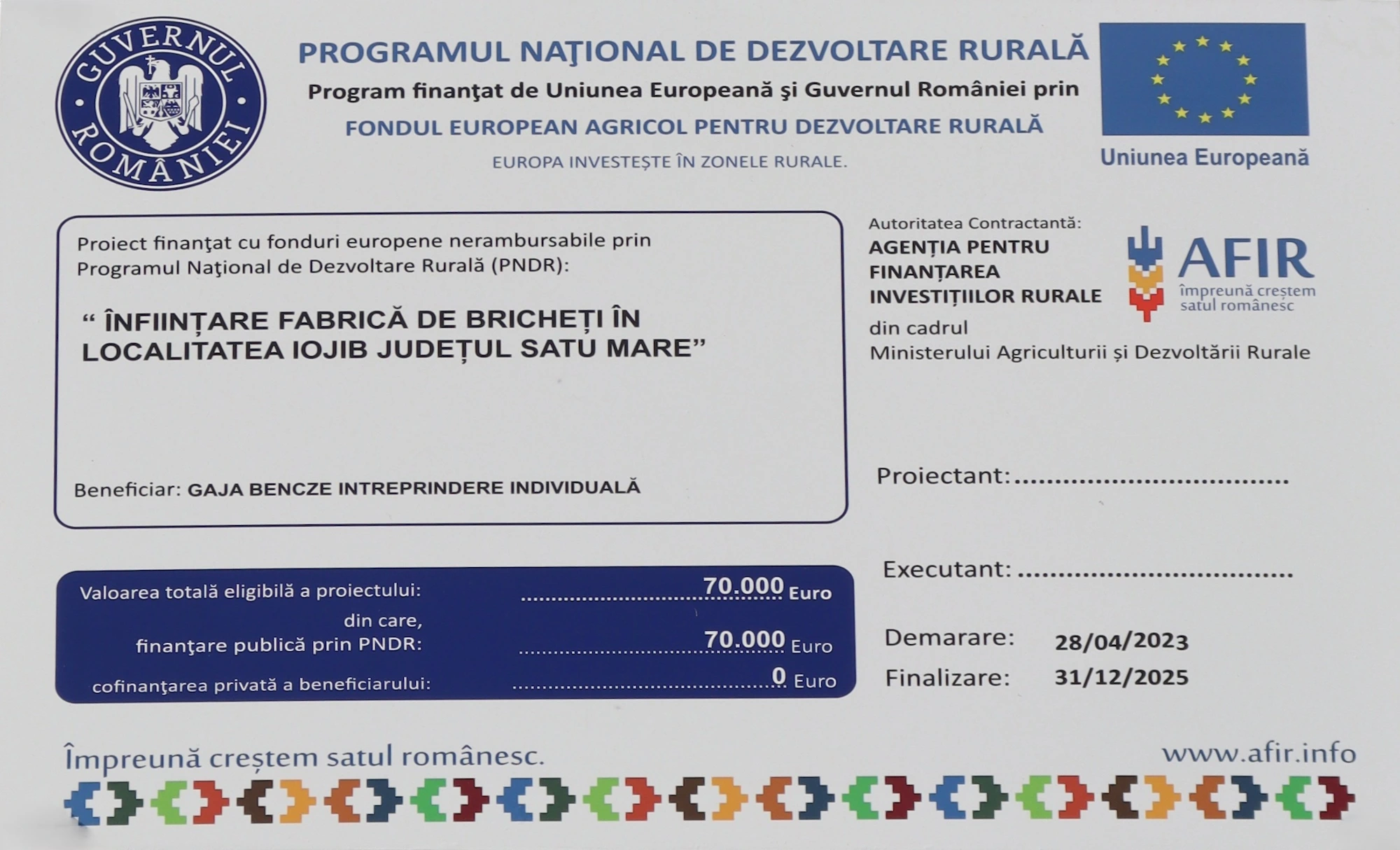 Brichete BIO production